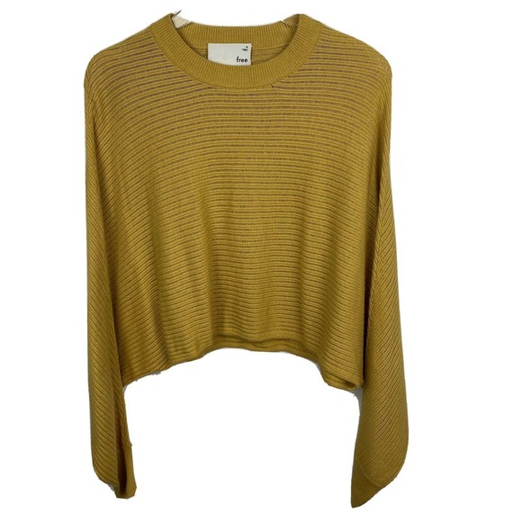 Aritzia Sweaters - Wilfred Free Sweater M Cropped Dolman Yellow